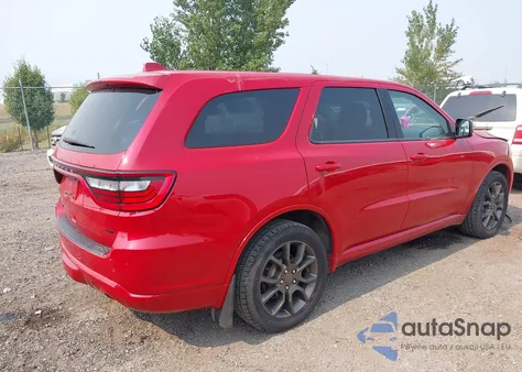 2018 Dodge Durango Gt Awd from USA, damaged, VIN 1C4RDJDG4JC232139
